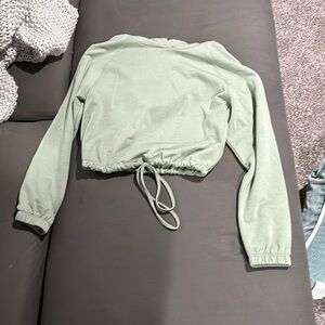 selling sage green dsg sweatshirt size xs